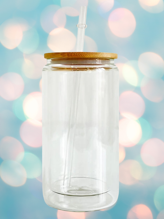 Personalisierbares doppelwandiges 16oZ Glas