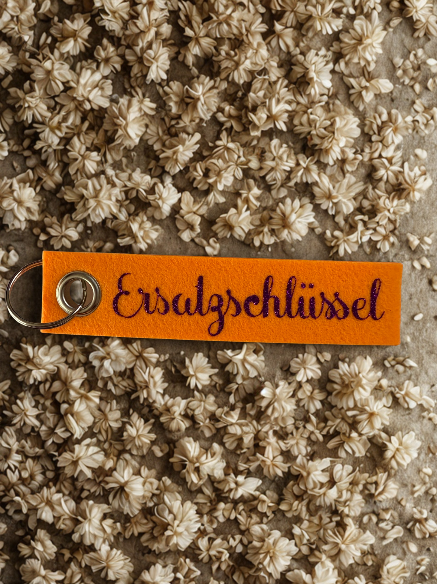 Schlüsselanhänger "Ersatzschlüssel" Filz