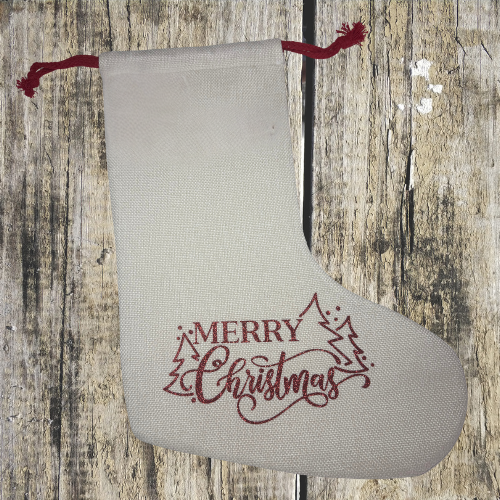 Personalisierbarer Weihnachtsstiefel